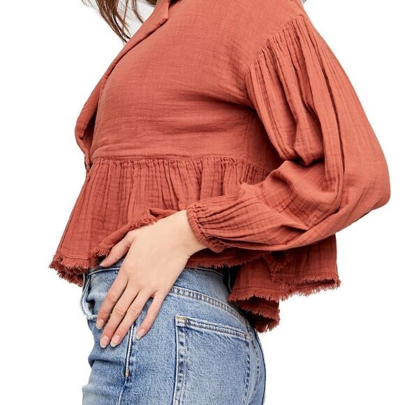 Free People Empire Waist Jacket NWT - Picture 3 of 8